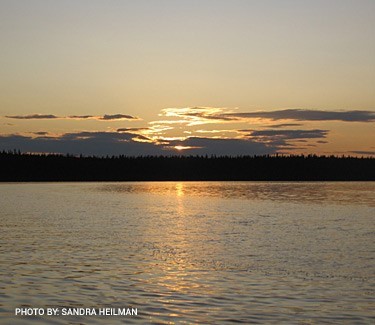 Snow Lake Sunset